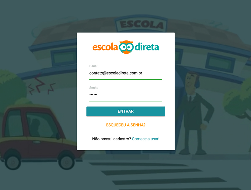 Aplicativo para sua escola